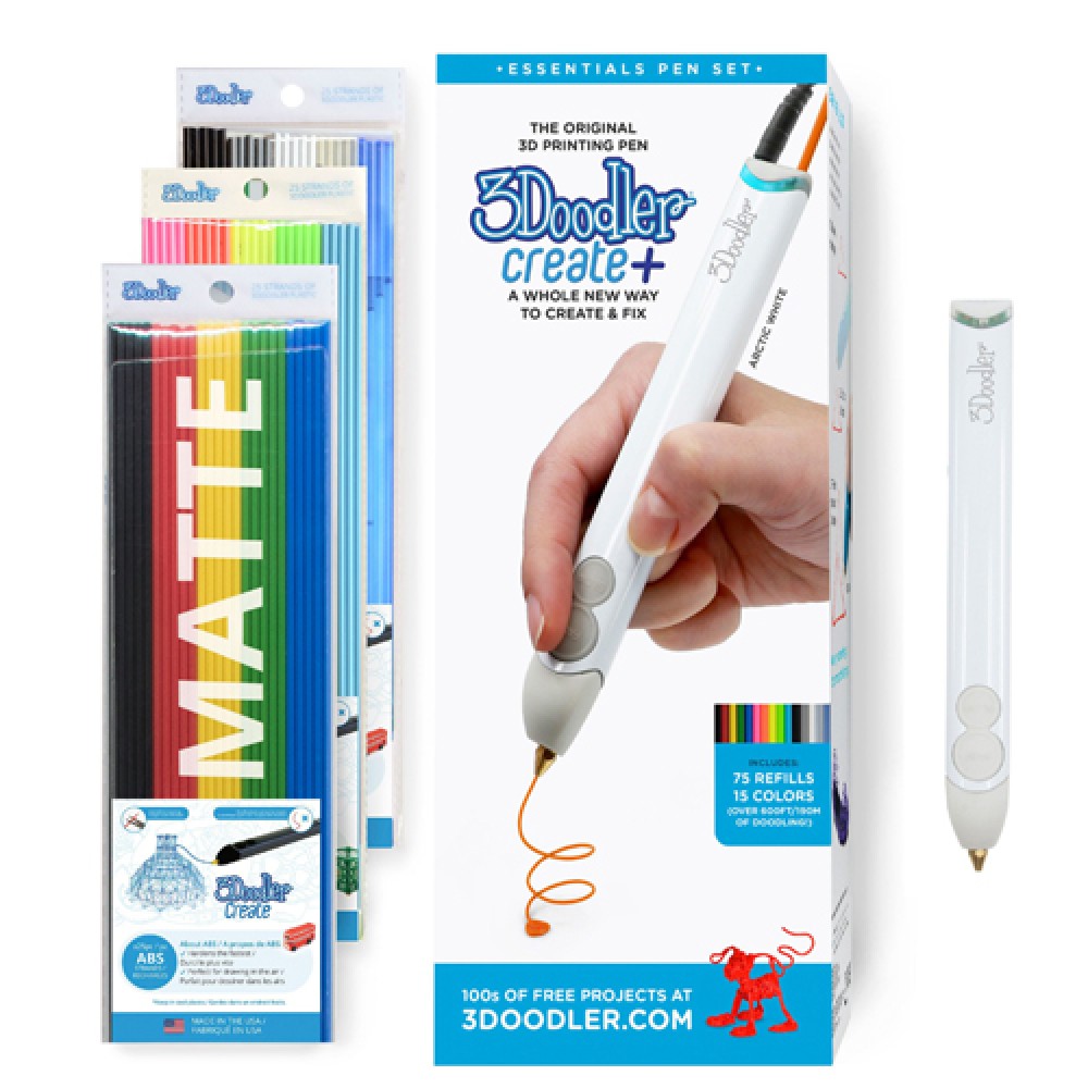 3D-ручка для творчества. 3Doodler Create